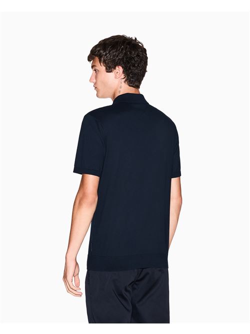 knit polo ARMANI EXCHANGE | 8NZF5D ZM3JZ1510